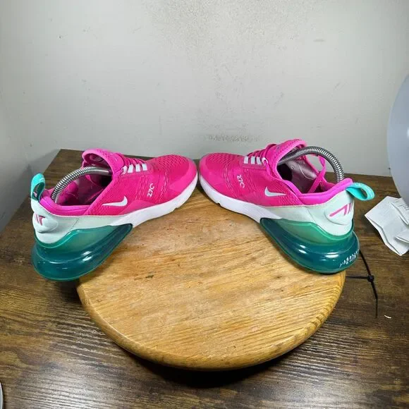 Nike Air Max 270 GS Cabana Tint Teal Shoes Women's Size 8 CJ9979-300